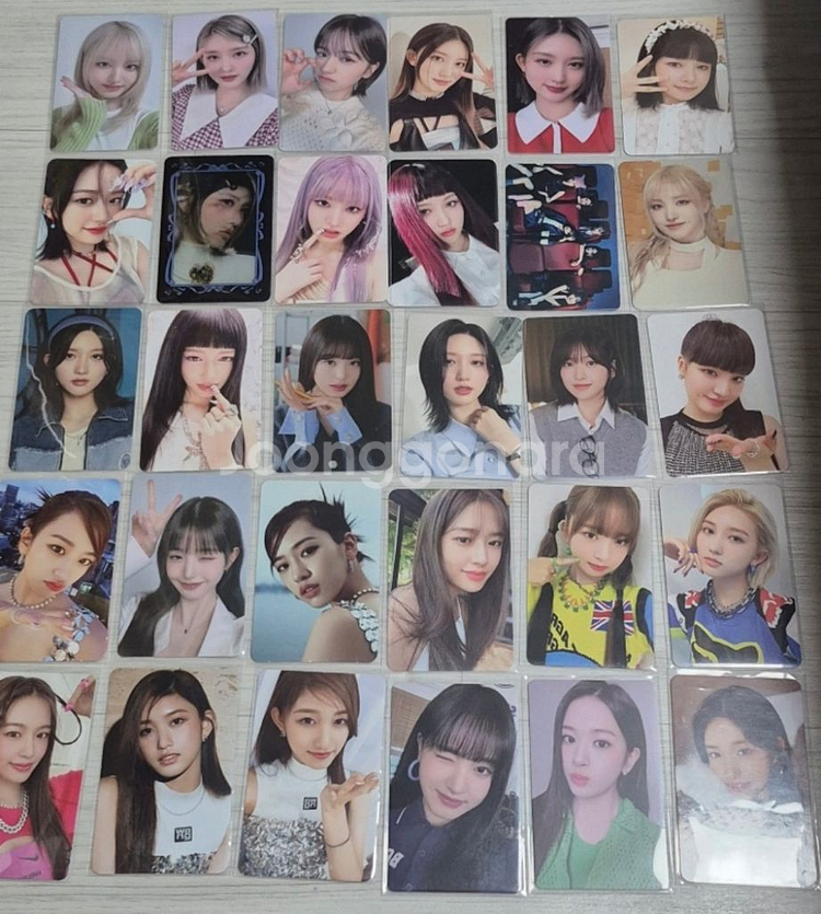 아이브 포토카드 대량 일괄 양도 70장--1