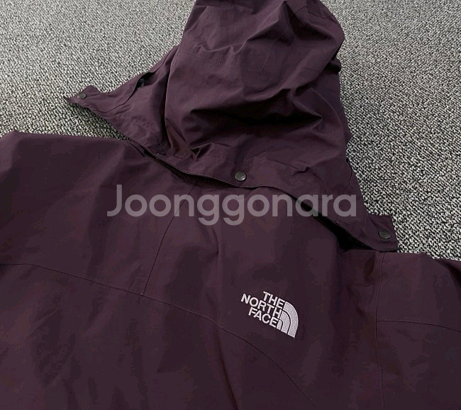 노스페이스 퍼플 고어텍스 바람막이 자켓 등산자켓 100--3