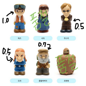 지브리 손가락인형 대리 구매합니다!