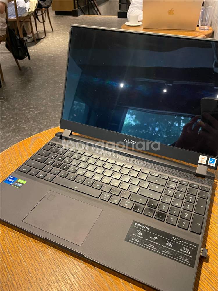 기가바이트 AERO 15 oled 노트북 rtx3070--0