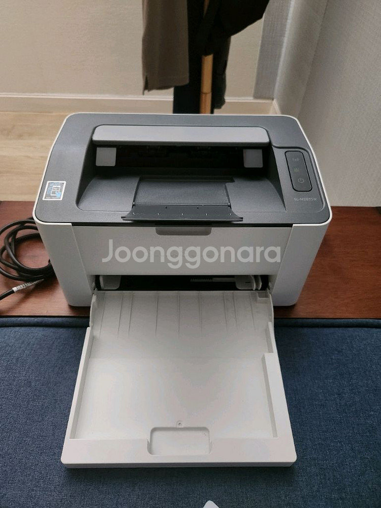 삼성 흑백 레이저 프린터 sl-m2035w +용지 팝--4