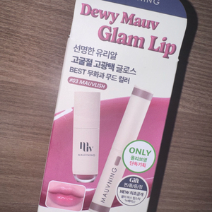 모브닝 글램립 3호 모브리쉬 기획세트