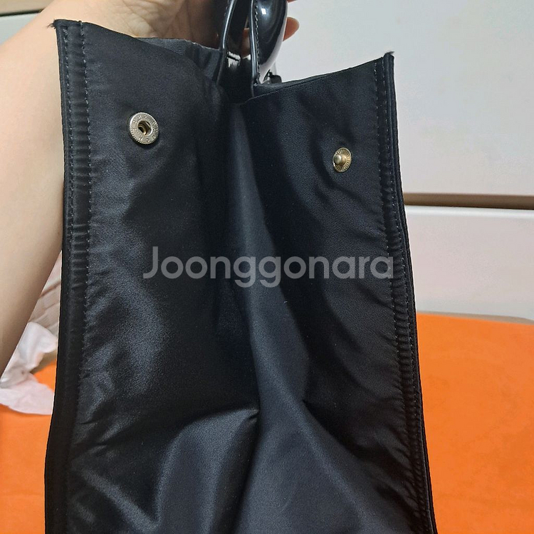 토리버치 블랙 나일론 토트백 숄더백 가방 빅백--8