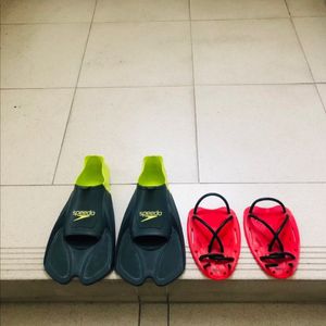 [정품]스피도 숏핀+손 패들#사이즈:250~255