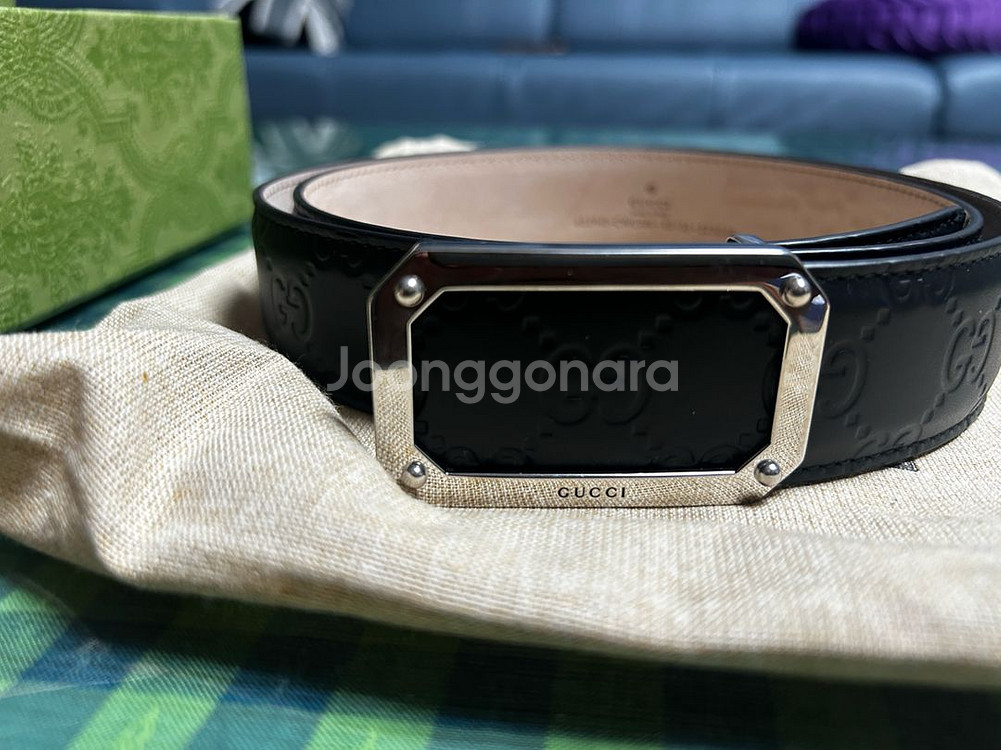 구찌 남성용벨트 미사용(새상품)--0