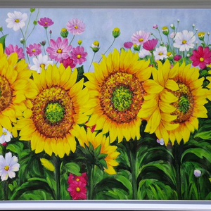 파워 에너지 happy sun flower