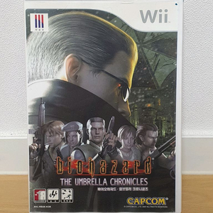 닌텐도위 wii 바이오하자드 엄브렐러 크로니클즈