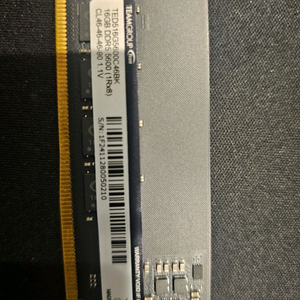 팀그룹 ddr5 5600mhz 16g