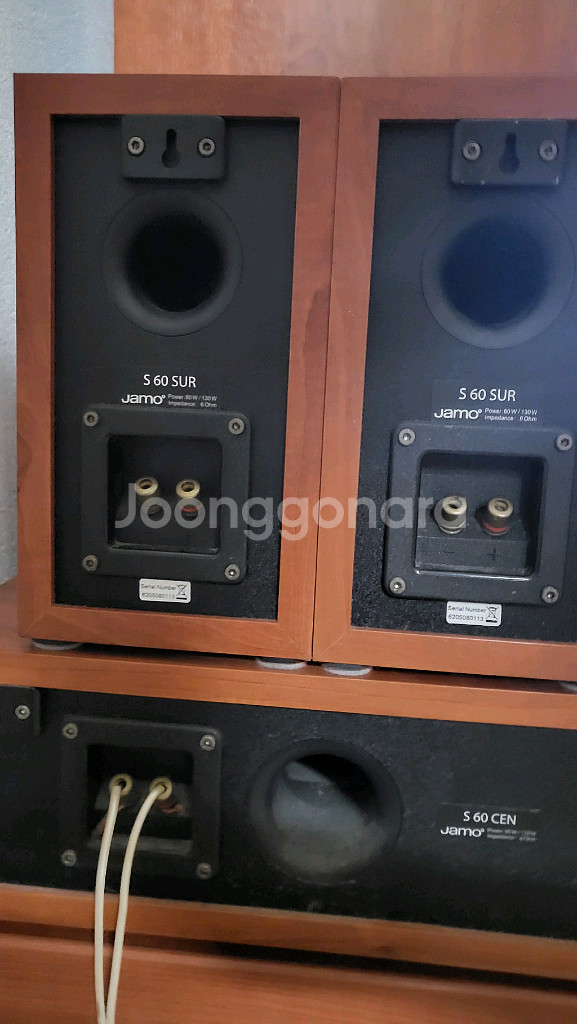 ONKYO TX-SR606 과 야모JAMO S60--0