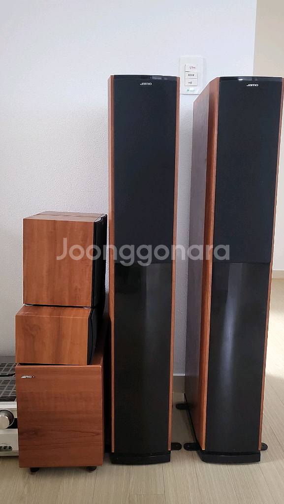 ONKYO TX-SR606 과 야모JAMO S60--3