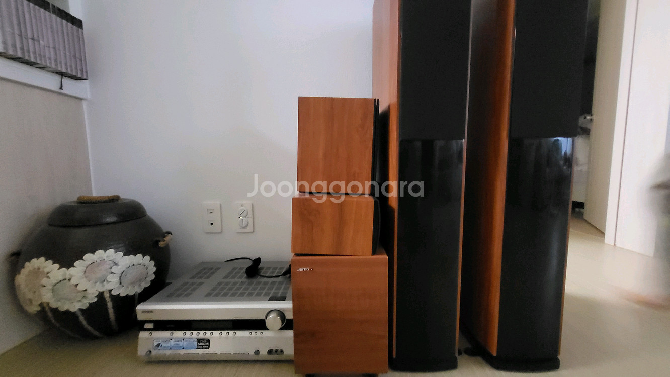ONKYO TX-SR606 과 야모JAMO S60--2