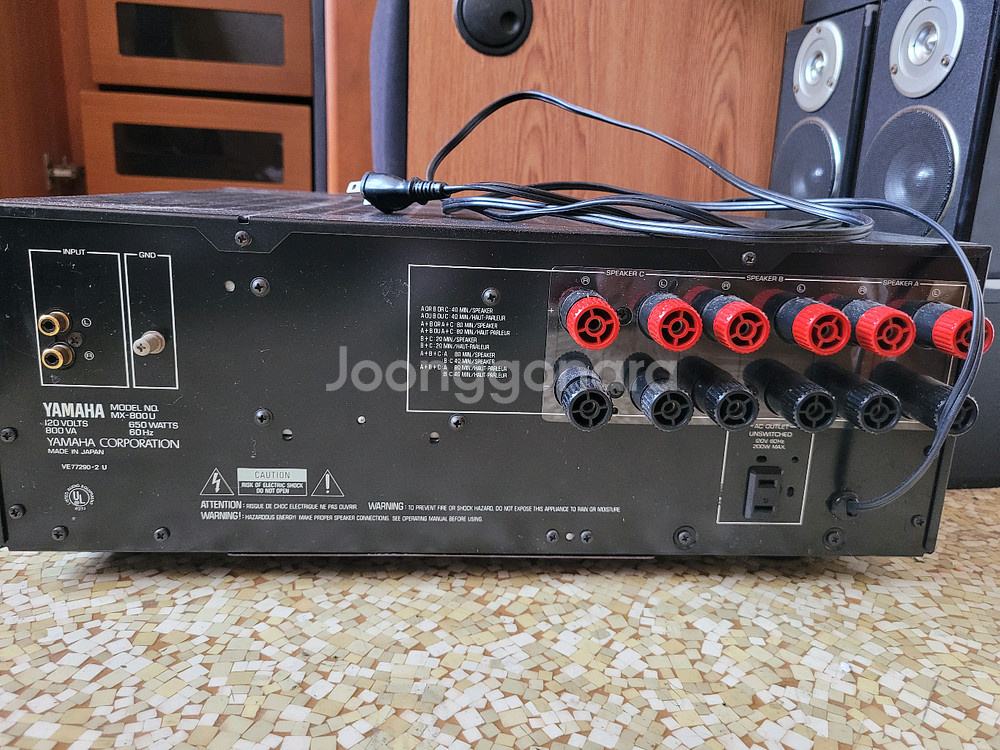 Yamaha MX-800U 파워앰프--3