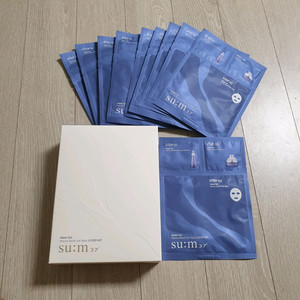 숨37 워터풀 마스크팩 10매