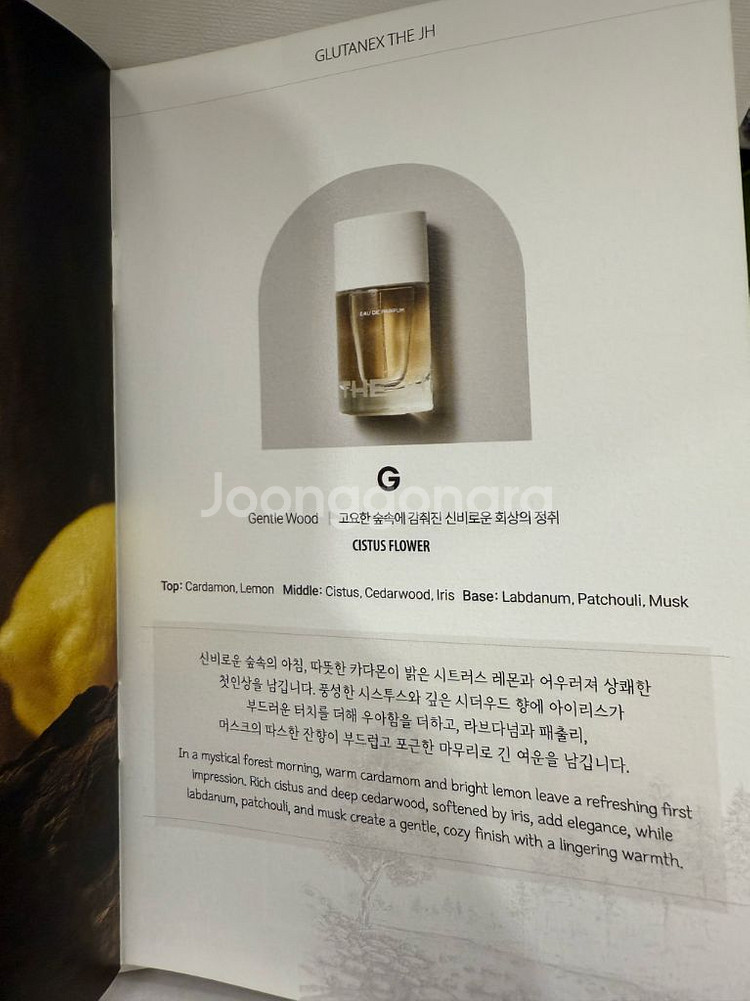 글루타넥스 G.THE JH 향수 세트--3