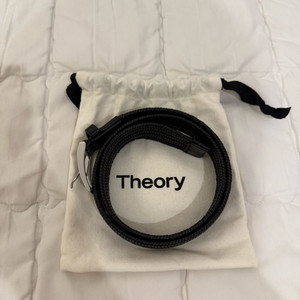 삼성물산 띠어리 Theory SS22 천연 소가죽 밸트