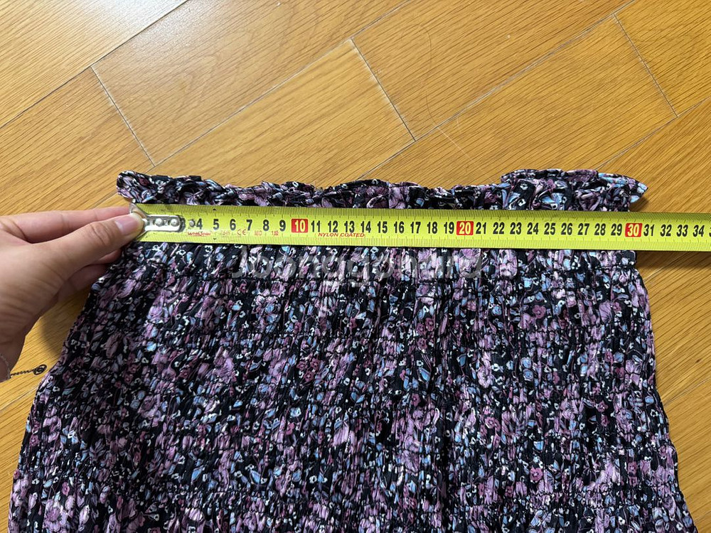 택 있는 새제품) 자라 플라워 패턴 셋업--8