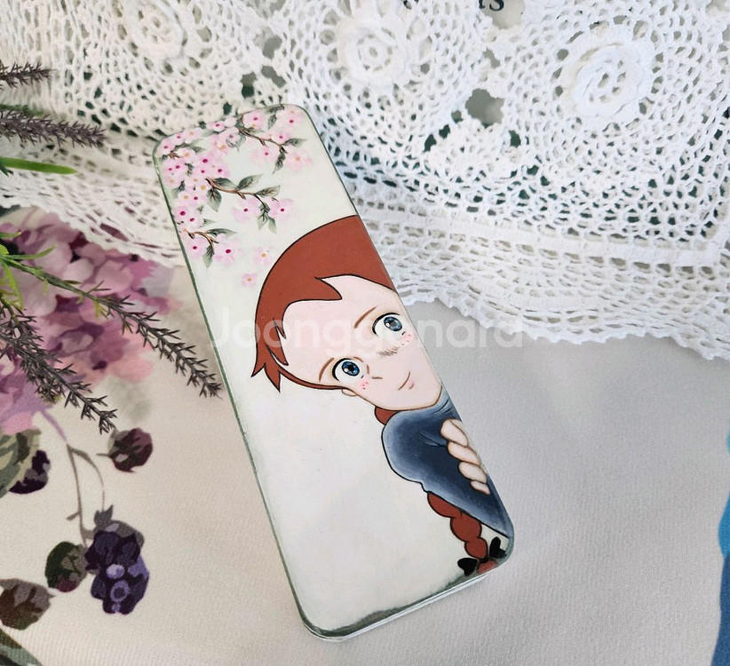 빨간머리앤 도장 인주 케이스 1종--0