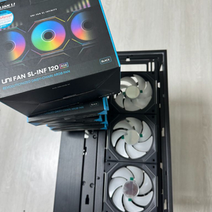 리안리 o11d evo rgb + sl inf 10개