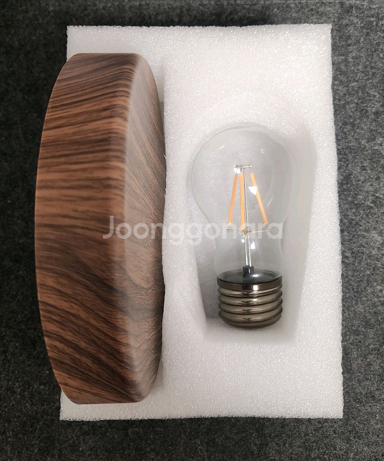 자기부상 공중부양 전구 led 인테리어 조명--1