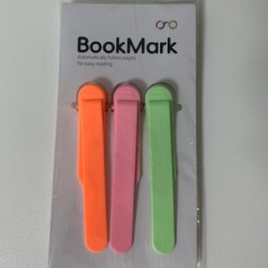 실리콘 책갈피 북마크 끈갈피