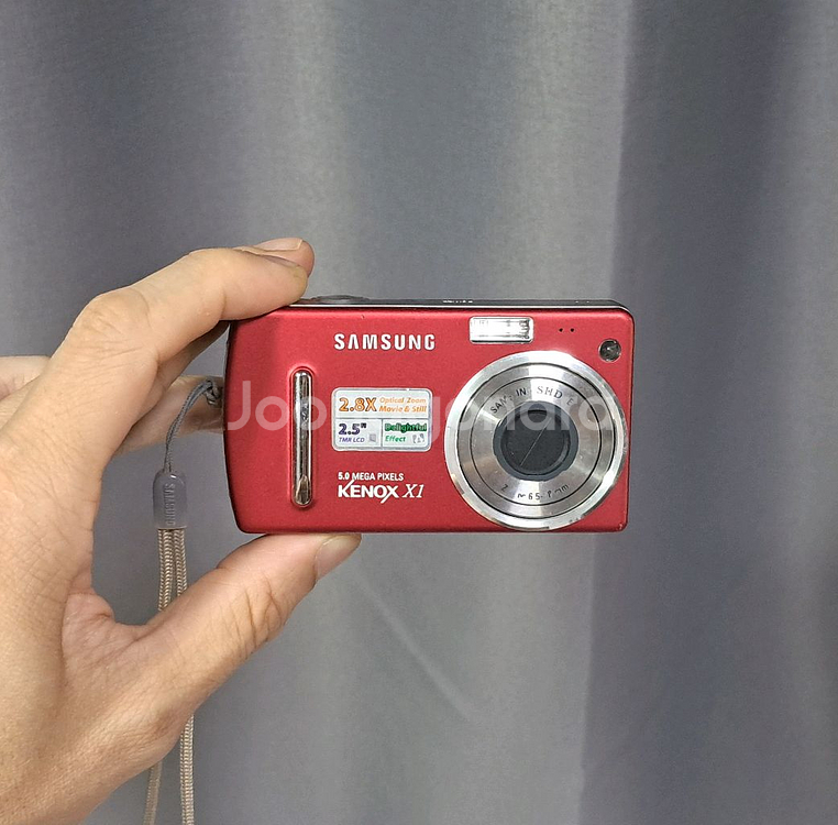레트로 감성! 삼성 케녹스 x1 디지털 카메라 Y2K--0