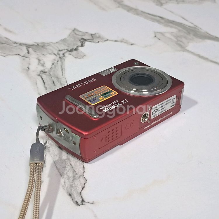 레트로 감성! 삼성 케녹스 x1 디지털 카메라 Y2K--1