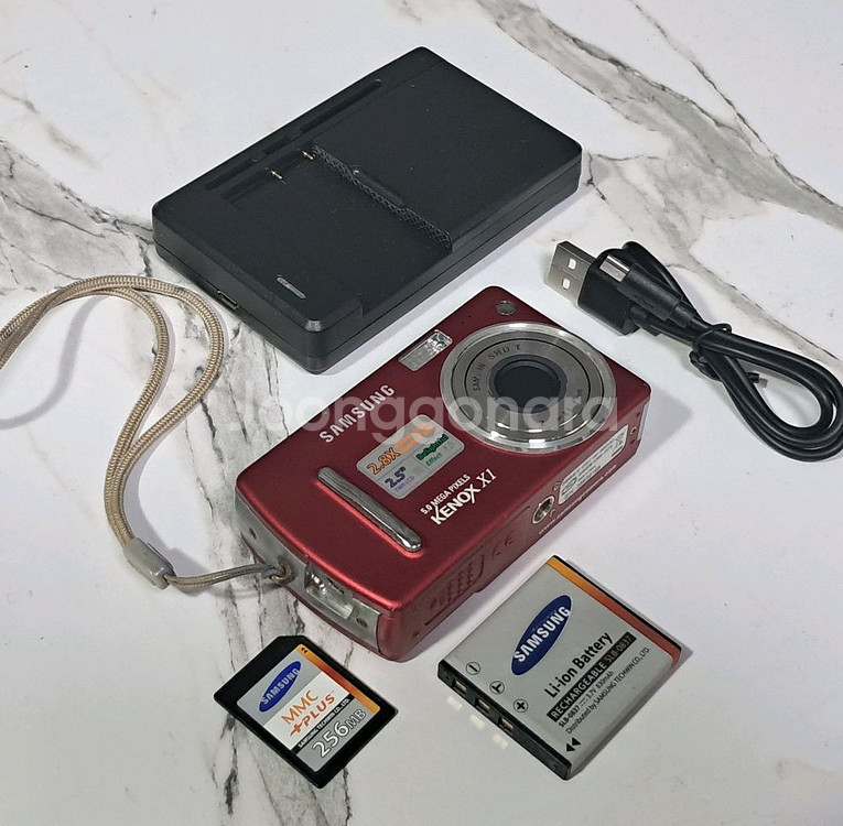 레트로 감성! 삼성 케녹스 x1 디지털 카메라 Y2K--6