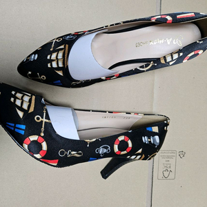 급매 새상품) 세일러 여성 구두 7cm 펌프스 블랙 2