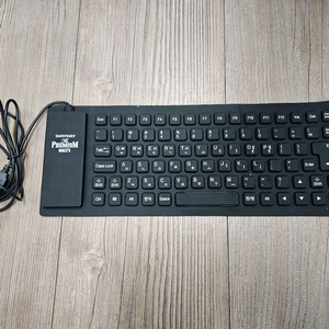 새상품) 산토리프리미엄 실리콘 저소음 USB 키보드 독