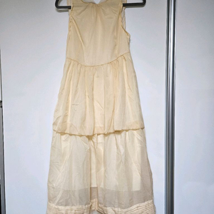 새상품 급매) 나시 캉캉 플리츠 롱 원피스