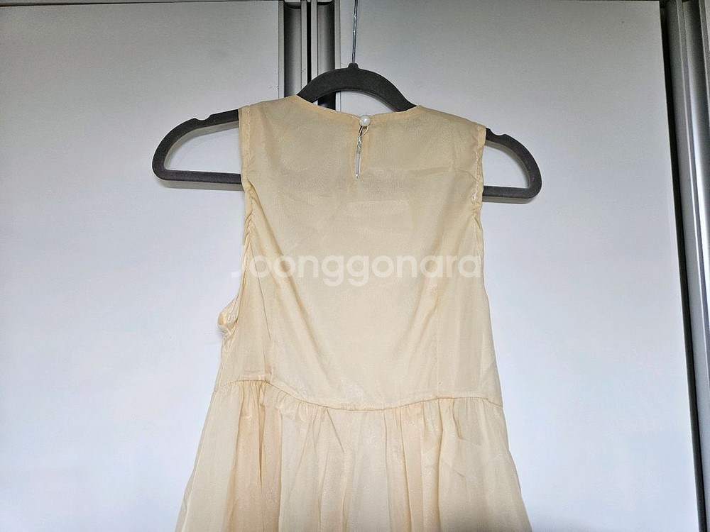 새상품 급매) 나시 캉캉 플리츠 롱 원피스--7