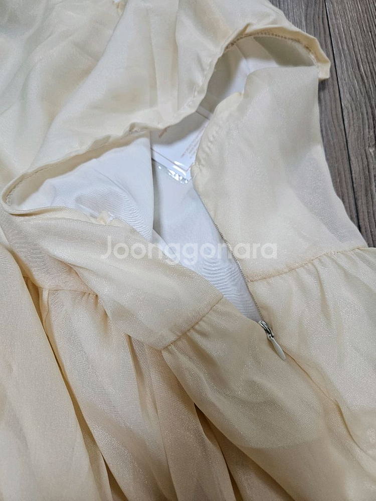 새상품 급매) 나시 캉캉 플리츠 롱 원피스--9