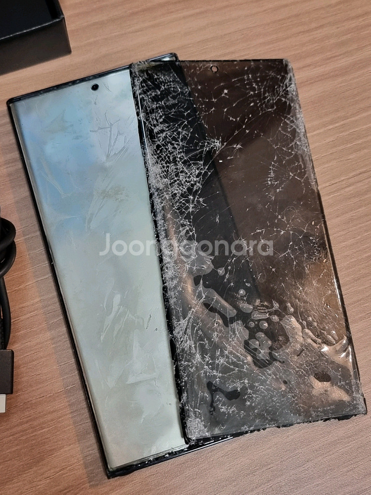 갤럭시s23 울트라 512 액정 파손폰 부품용폰--0