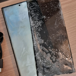 갤럭시s23 울트라 512 액정 파손폰 부품용폰