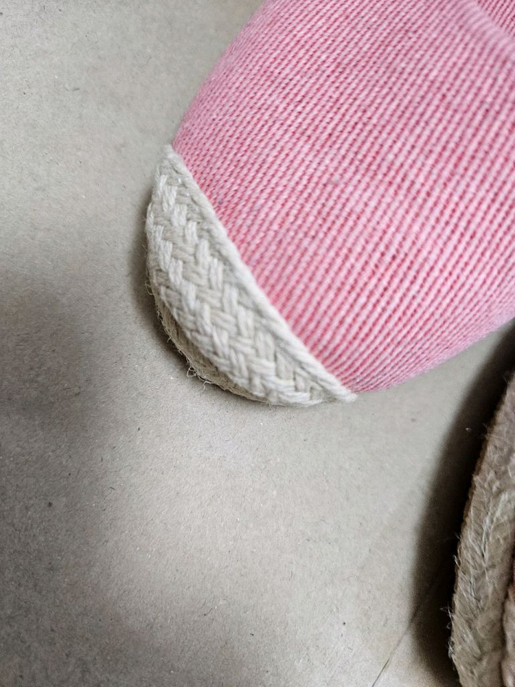 급매 새상품) 스트랩 에스파듀 웨지힐 샌들 슬리퍼 여성--4