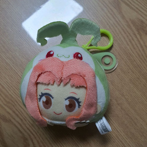 디지몬 어드벤처 미나와 시드몬 키링 인형입니다