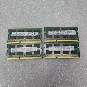 삼성 노트북 램 DDR3 4기가 4개 입니다