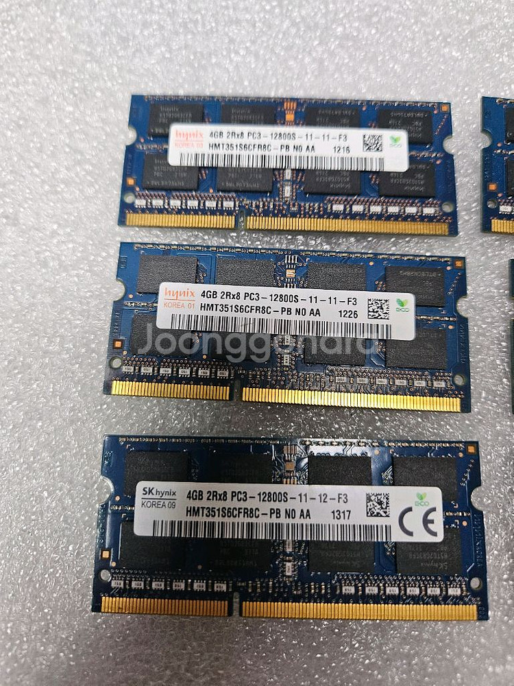 하이닉스 노트북 램 DDR3 4기가 6개 입니다--1