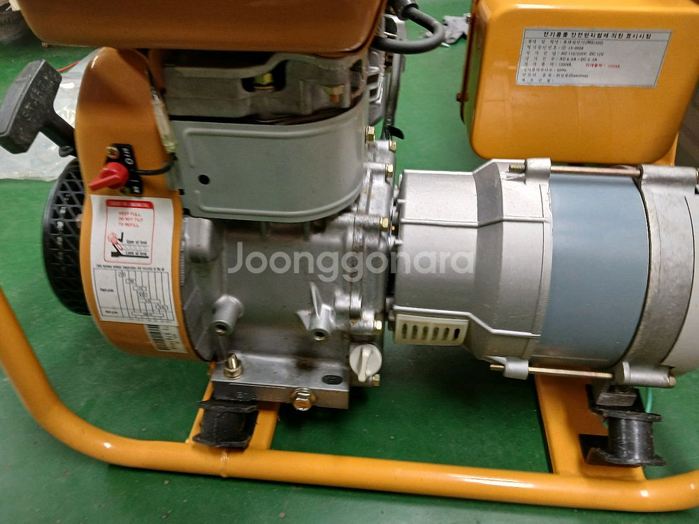 가솔린휴대발전기 MG1500 새상품 2000년--4