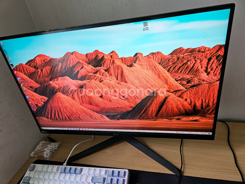 lg울트라기어 27인치 qhd 165hz 팝니다--0