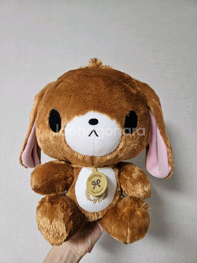 산리오 슈가바니즈 쿠로우사 토끼 자수인형 판매합니다--0