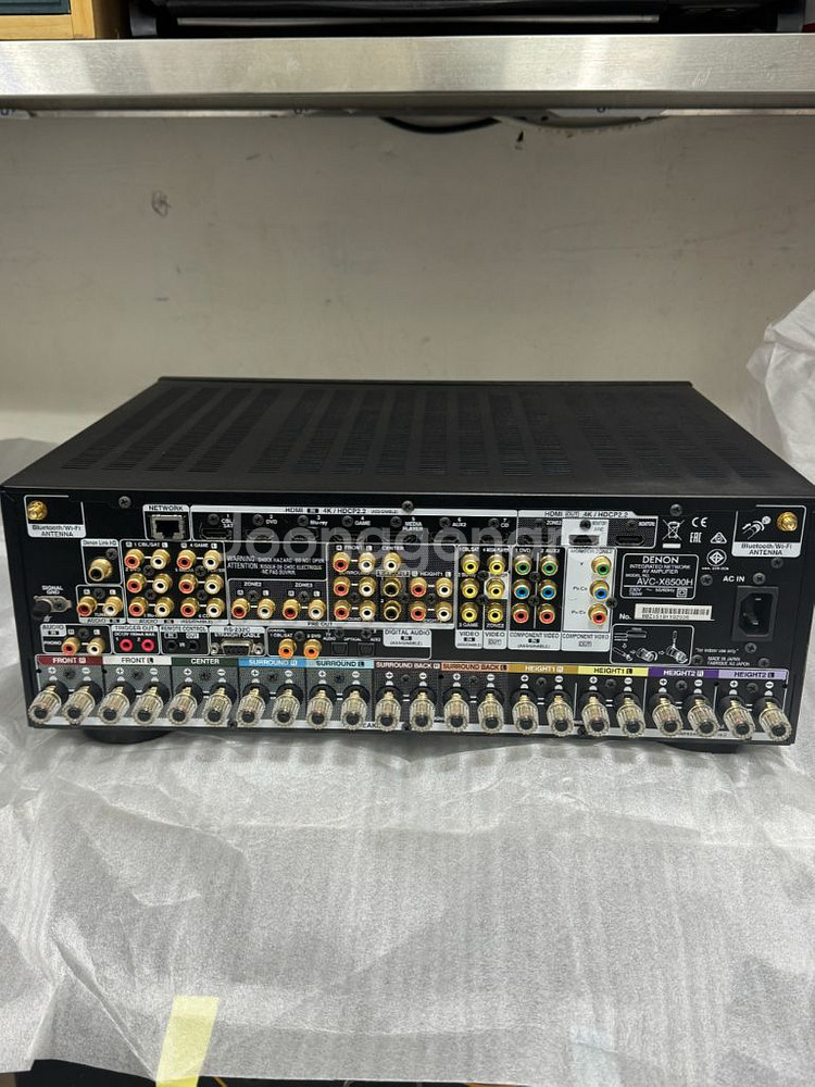 데논 리시버 AVC-X6500H--2