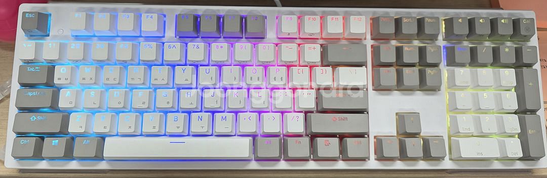 COX 콕스 엠프리스 RGB 무접점 50g 화이트--0