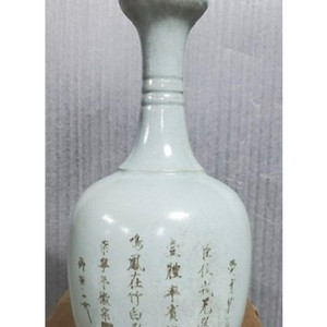 [골동품/도자기] 오동박스 송대 여요 청자 시문 산두병