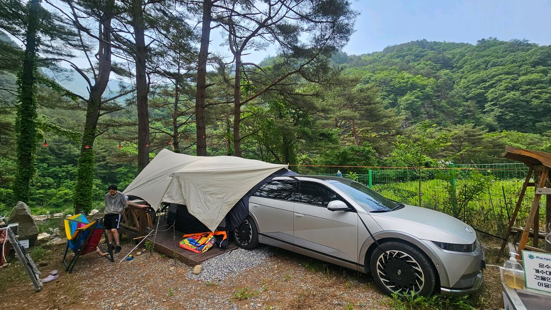 차량 연결 텐트 (어반사이드 Protect 3 캠핑도킹 이미지