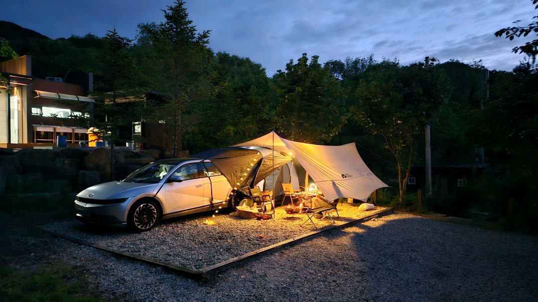 차량 연결 텐트 (어반사이드 Protect 3 캠핑도킹 이미지