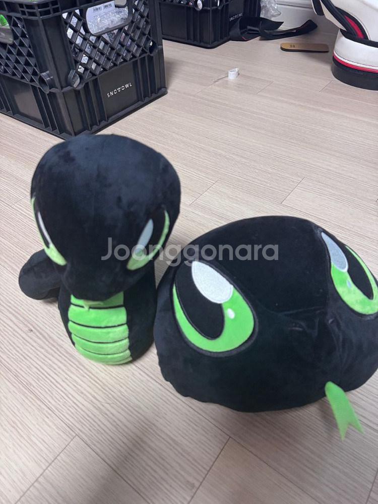 razer 레이저 악세사리 3종 러그 인형 목베게--1