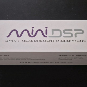 MiniDSP UMIK-1 측정용 유믹마이크 판매합니다