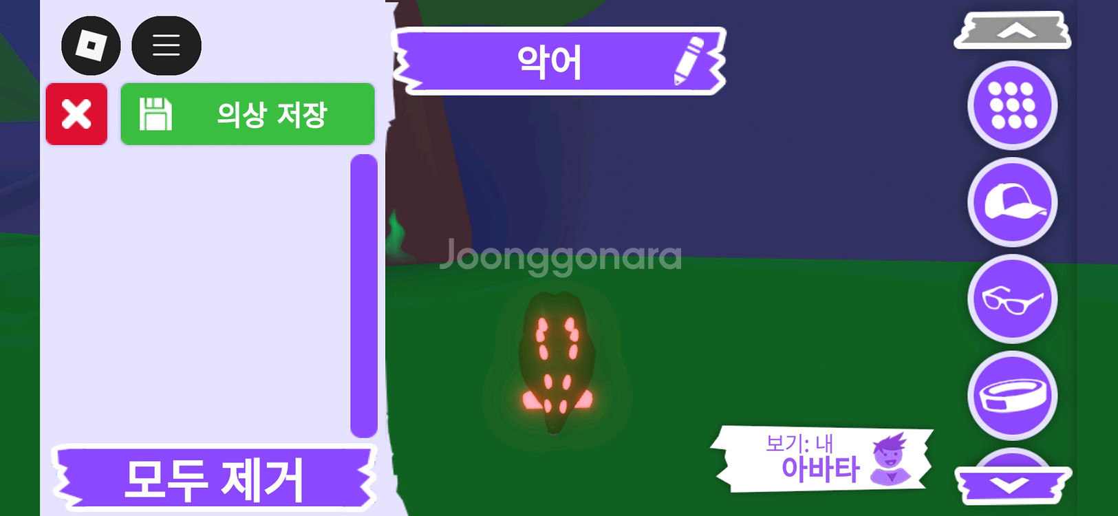 입양하세요 펫 메가네온 악어 판매합니다.--3