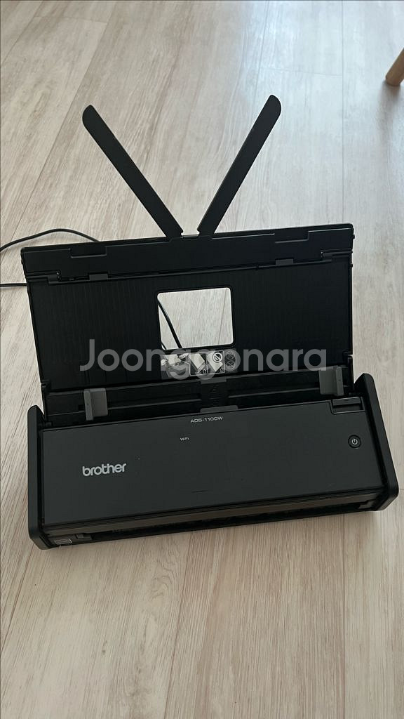 브라더 ads-1100w 휴대용양면 스캐너 북스캐너 서--1